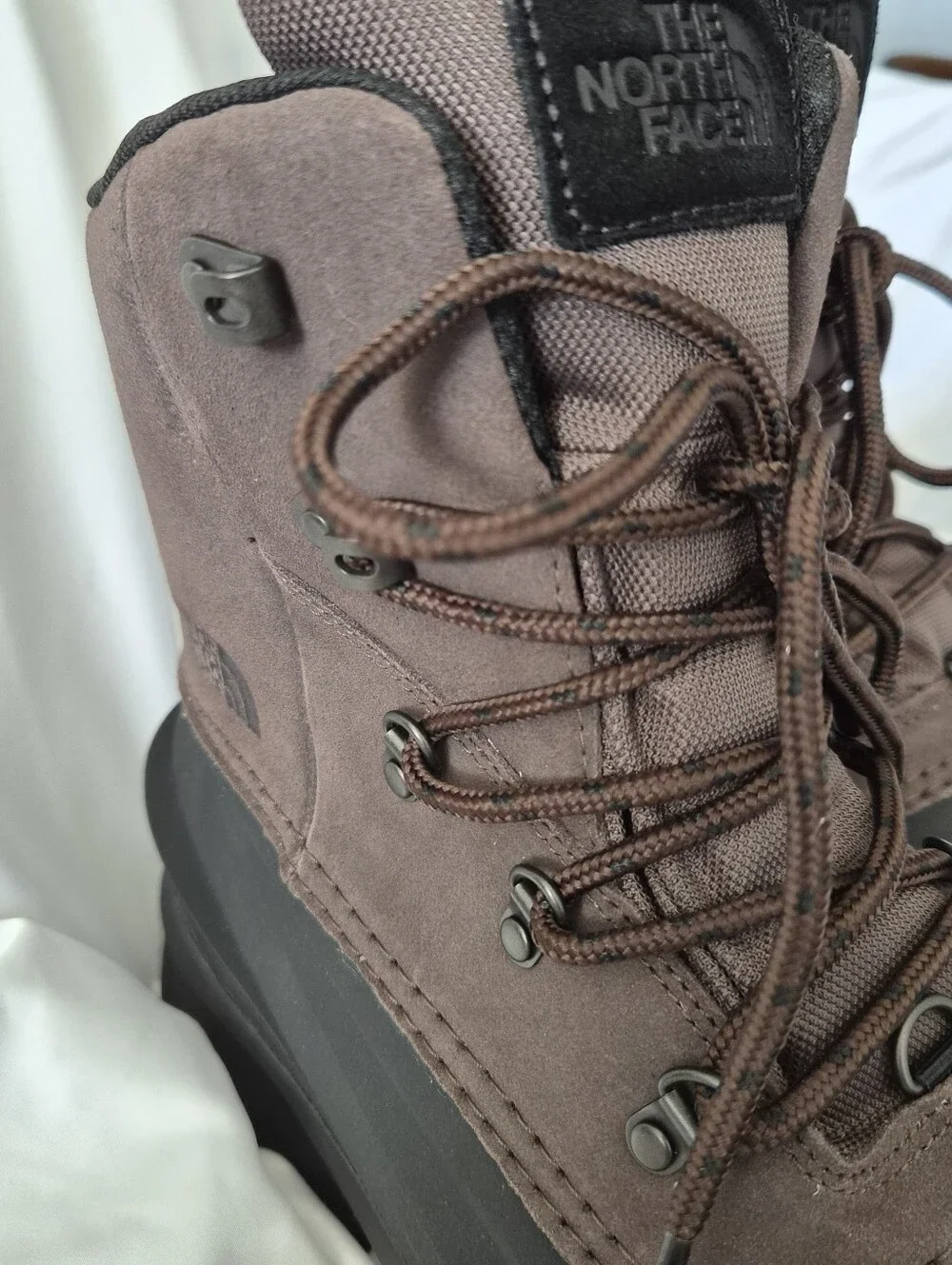 The North Face Chilkat V Lace WP Boots Coffee Brown Black Men's Size 11